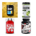 Wettkampfvorbereitung: ESN ISOCLEAR + MST Creatine + 2 weitere – alle enthaltenen Artikel