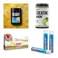 Wettkampfvorbereitung: ESN ISOCLEAR + MST Creatine + 2 weitere – alle enthaltenen Artikel