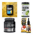 Wettkampfvorbereitung: ESN ISOCLEAR + MST Creatine + 2 weitere – alle enthaltenen Artikel