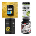 Wettkampfvorbereitung: ESN ISOCLEAR + MST Creatine + 2 weitere – alle enthaltenen Artikel
