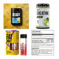 Wettkampfvorbereitung: ESN ISOCLEAR + MST Creatine + 2 weitere – alle enthaltenen Artikel