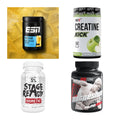 Wettkampfvorbereitung: ESN ISOCLEAR + MST Creatine + 2 weitere – alle enthaltenen Artikel