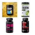 Wettkampfvorbereitung: ESN ISOCLEAR + MST Creatine + 2 weitere – alle enthaltenen Artikel