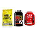 Whey-Probierset: Olimp Whey + Scitec IsoClear + BAD ASS Whey – alle enthaltenen Artikel