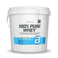 BioTech USA Marken-Trio: 100% Pure Whey + Crea Zero + BCAA+B6 200 Tabl – BioTech 100% Pure Whey 4000g (Strawberry)