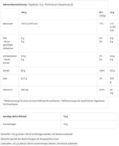 Regenerations-Set: ESN Designer + Olimp Vita-Min + BioTech Marine – BioTech Marine Collagen 240g (Grüner Tee Zitrone)