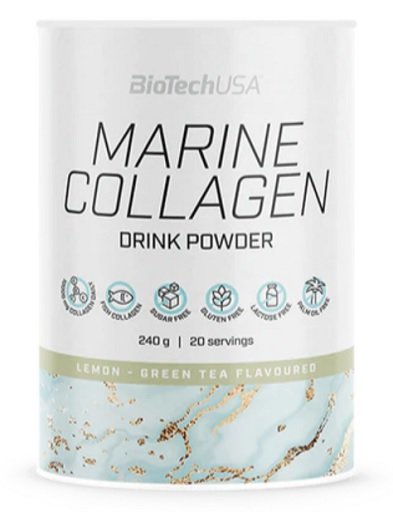 Regenerations-Set: ESN Designer + Olimp Vita-Min + BioTech Marine – BioTech Marine Collagen 240g (Grüner Tee Zitrone)