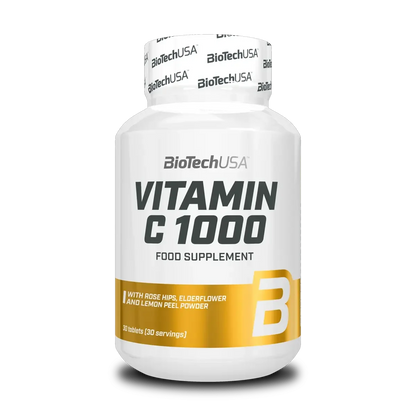 Wettkampfvorbereitung: ESN ISOCLEAR + MST Creatine + 2 weitere – BioTech Vitamin C 1000 - 30 Tabl.