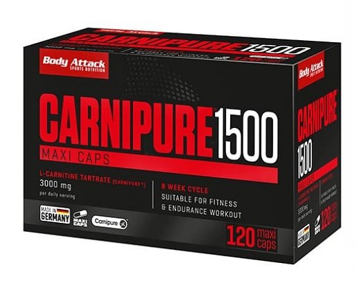 Body Attack Marken-Trio: Attack 100% Whey Protein + 2 weitere – Body Attack Carnipure 1500 120 Kapseln