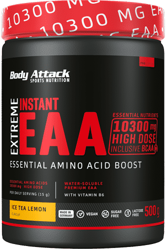 Intra-Workout-Set: Body Attack Extreme + ESN HydroEnergy – Body Attack Extreme Instant EAA - 500g (Ice Tea)