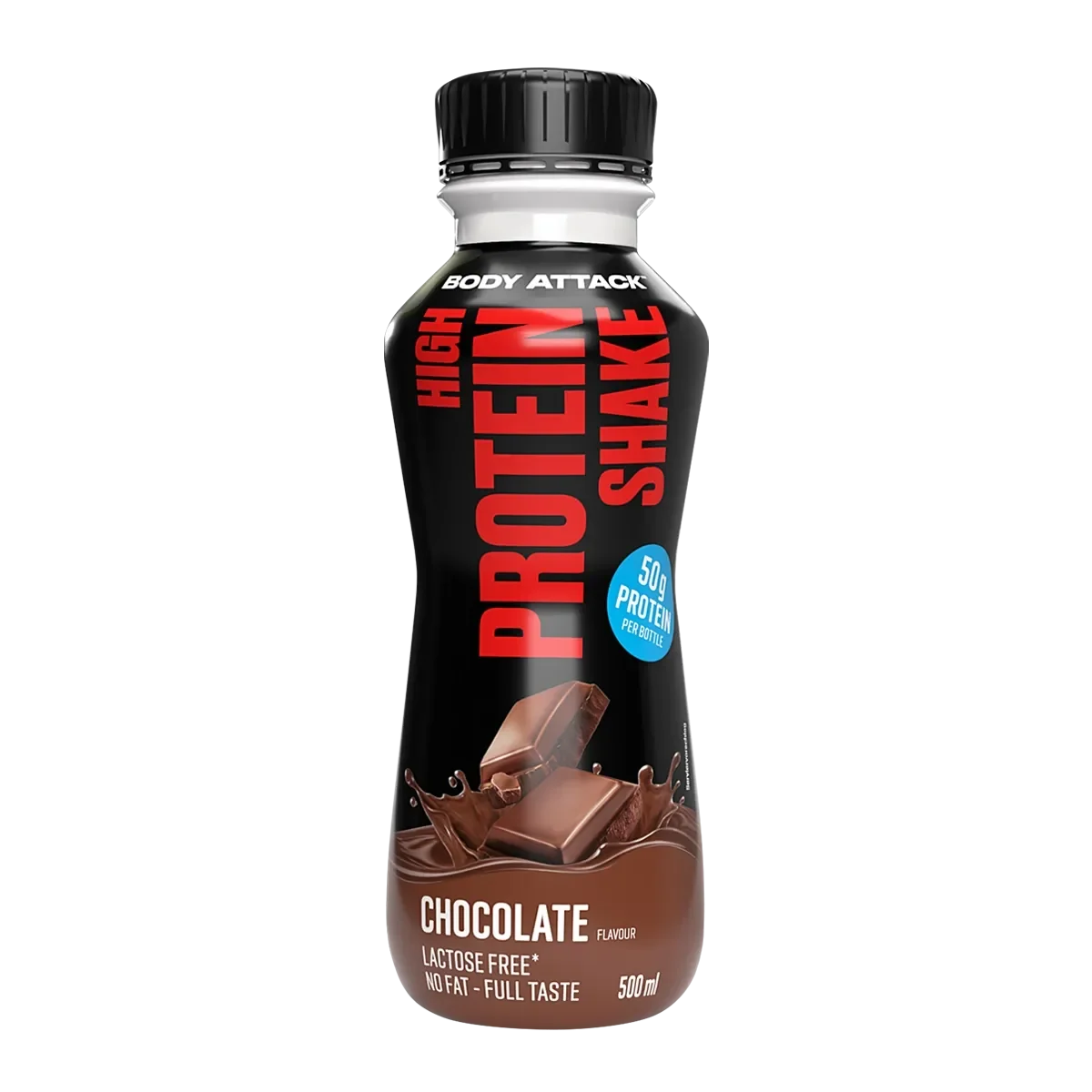 Drinks-Monatsration: Vitamin Well Drink – 30 Tage, 36 Portionen – Body Attack High Protein Shake 12x500ml (Strawberry 'NEU)