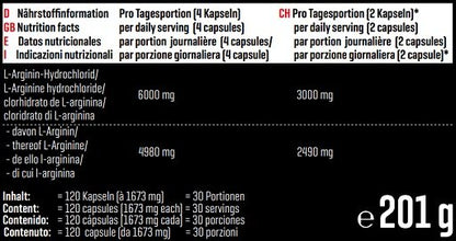 Masseaufbau für Fortgeschrittene: Kevin Levrone Anabolic + 3 weitere – Body Attack L-Arginin 1500 120 Kapseln