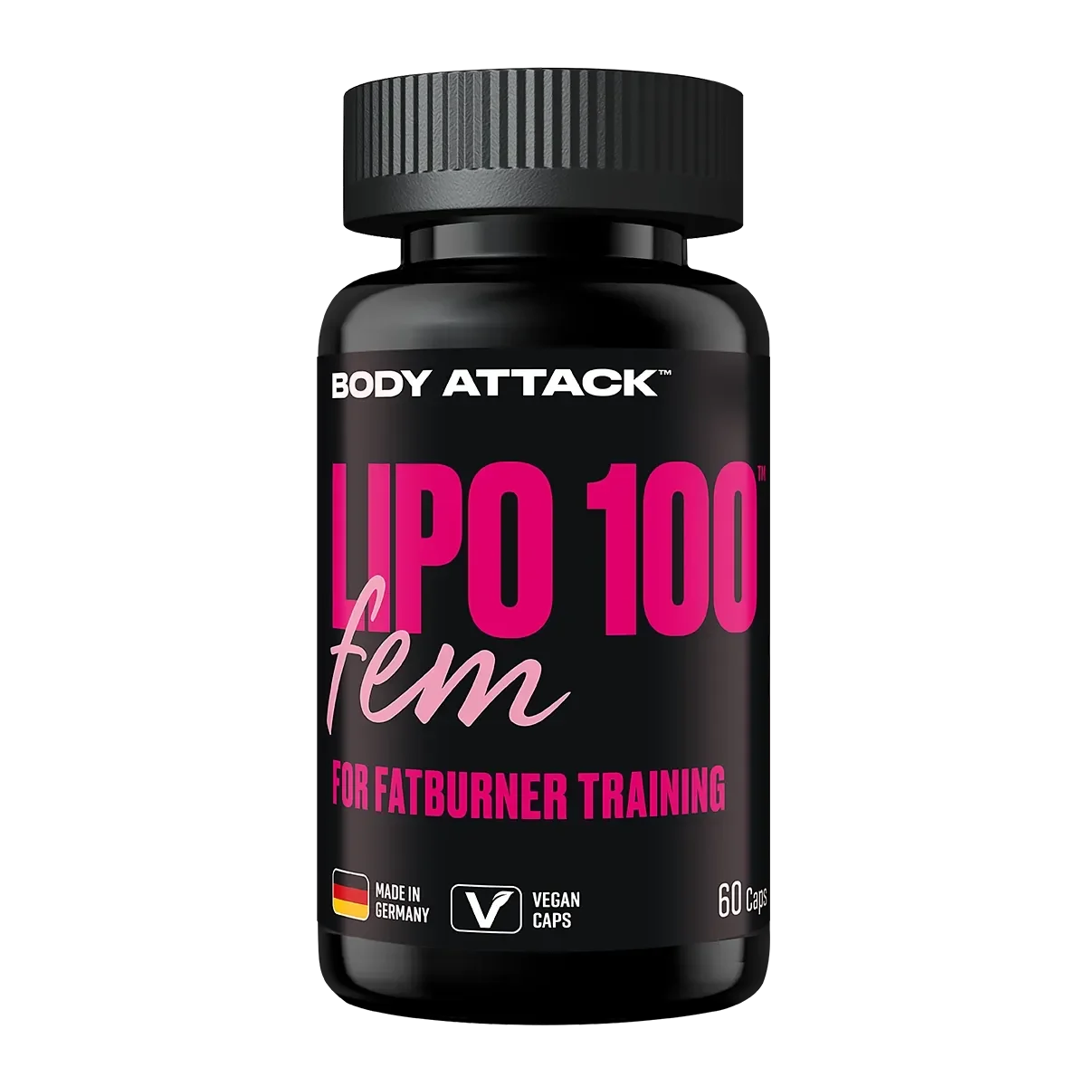 Definitionsphase-Set: ESN Designer + MST ArgiZinc + Body Attack – Body Attack Lipo 100 Fem 60 Kapseln
