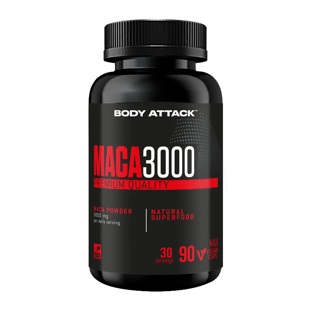 Body Attack Marken-Großset: Attack LIPO + Attack Power + 3 weitere – Body Attack Maca 3000 - 90 Caps