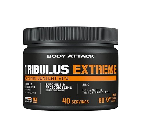 Body Attack Marken-Großset: Attack Lipo + Attack Tribul + 3 weitere – Body Attack Tribulus Extreme - 80 Caps