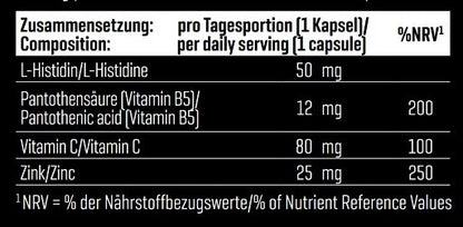 Haut, Haare & Nägel: ESN Collagen + NNT Vitamin B + Body Attack – Body Attack Zink Bisglycinate 90 Kapseln
