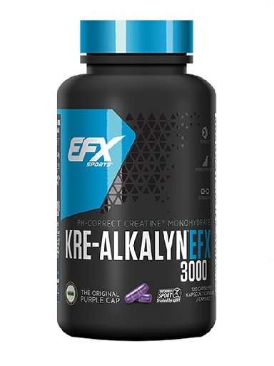 Creatin-Halbjahresvorrat: EFX Kre-Alkalyn 3000 – 180 Tage, 220 Kapseln – EFX Kre-Alkalyn 3000 - 120 Kapsel
