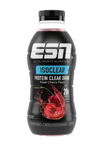 Drinks-Kiste: Body Attack + Best Body + Applied + 9 weitere – ESN Isoclear RTD 8x500ml (Fresh Cherry)
