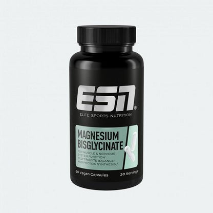 Herz & Gefäße: INLEAD Vegan + ESN Magnesium + ProFuel Omega 3 – ESN Magnesium Bisglycinate 60 Kapseln