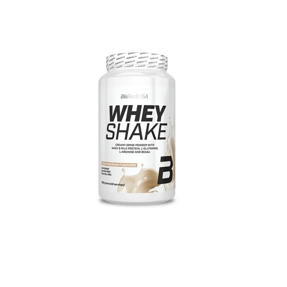 BioTech USA Marken-Großset: Zinc Duo + Whey Shake + 3 weitere – BioTech Whey Shake 1000g (Erdbeere)