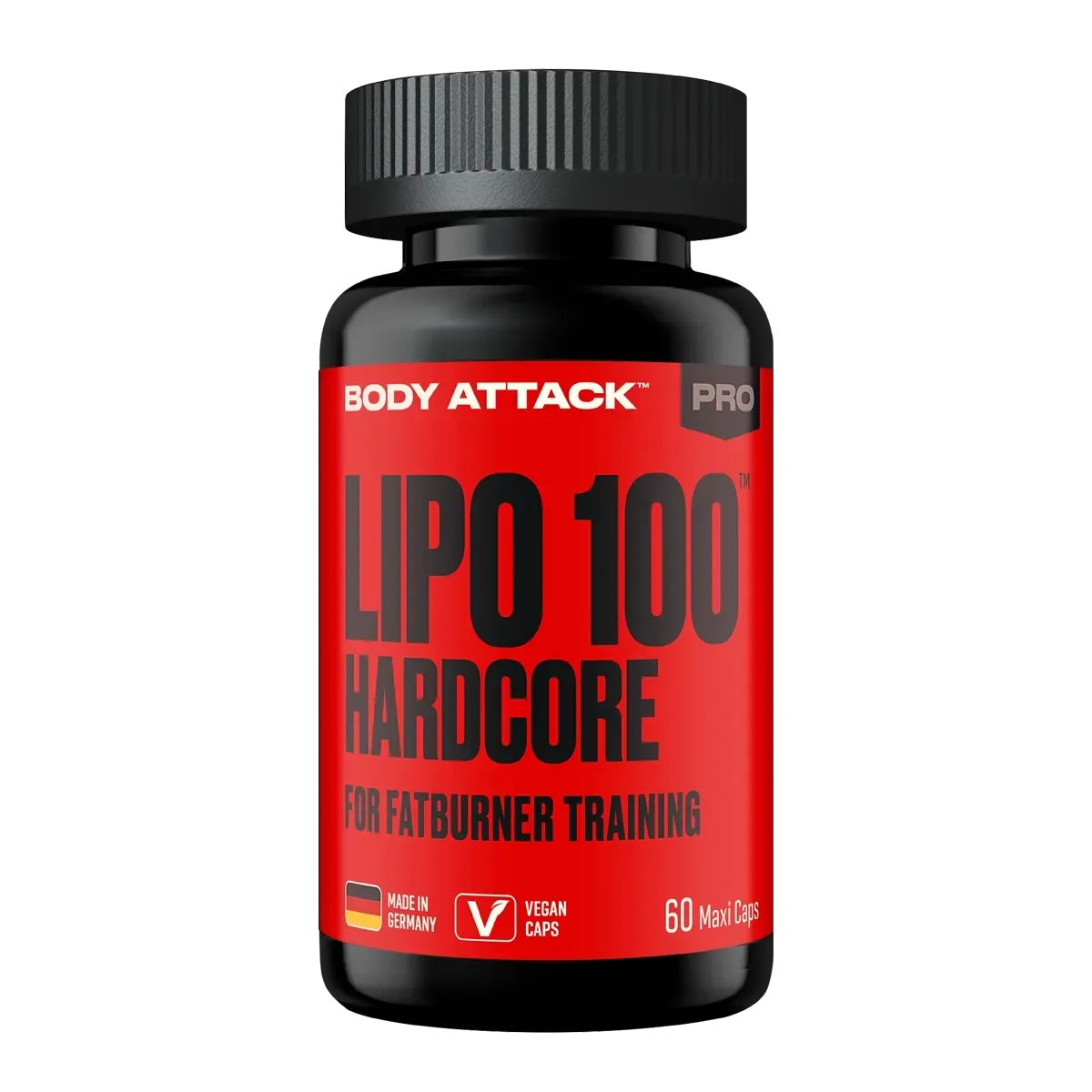 Definitionsphase-Set: ESN Designer + MST ArgiZinc + Body Attack – Body Attack LIPO 100-HARDCORE - 60 Caps