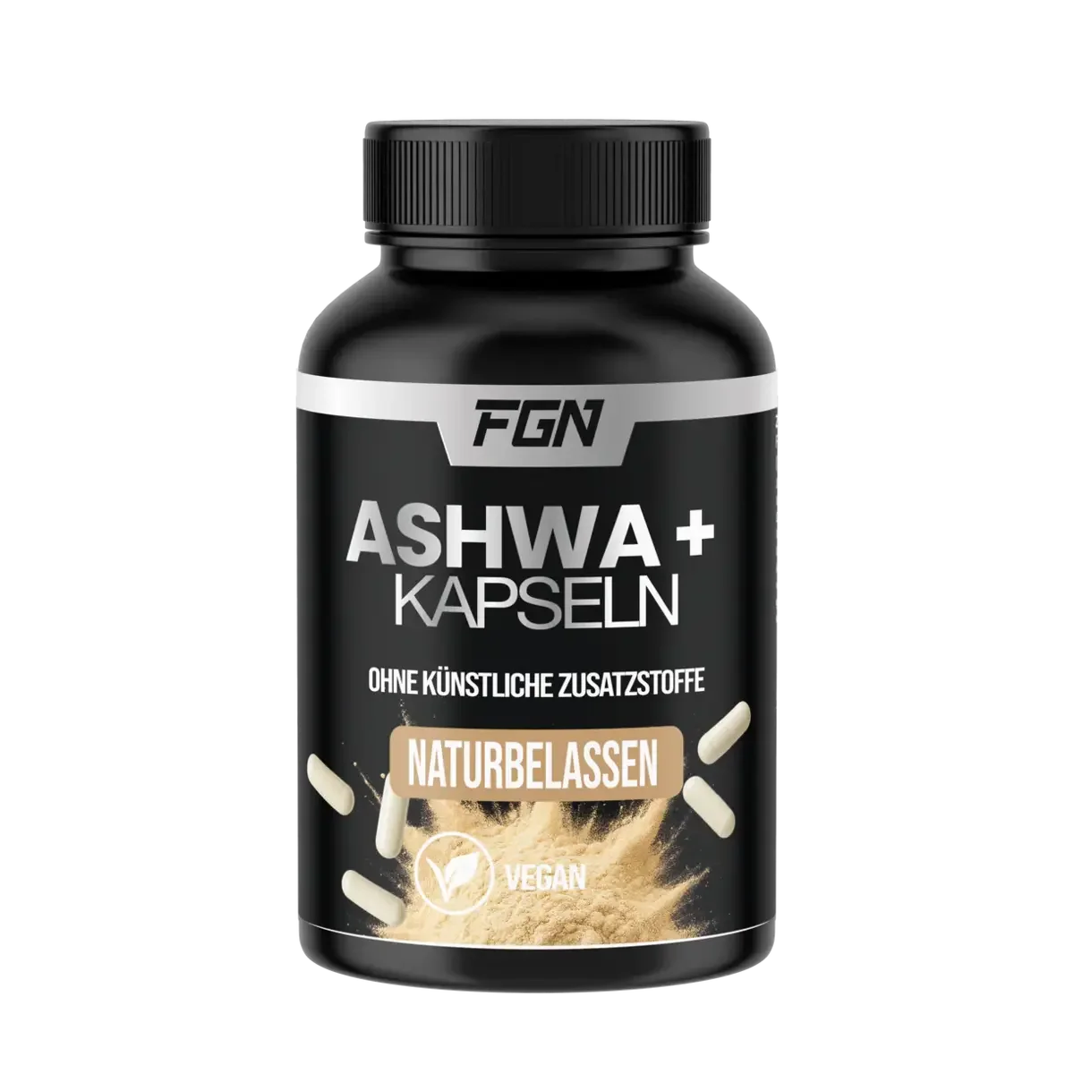 Schlaf & Erholung: BioTech Micella + ESN Magnesium + FGN Ashwagandha – FGN Ashwagandha 60 Kapseln