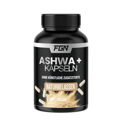 Schlaf & Erholung: BioTech Micella + ESN Magnesium + FGN Ashwagandha – FGN Ashwagandha 60 Kapseln