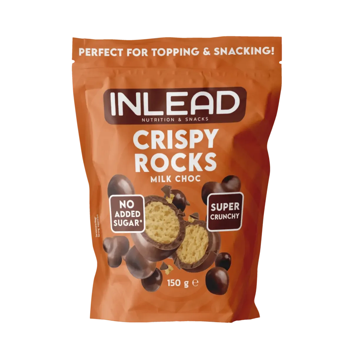 Schokolade Sorten-Großset: Olimp Gain + BAD ASS Whey + 2 weitere – INLEAD Crispy Rocks 150g (Milk Choc Cinnamon)