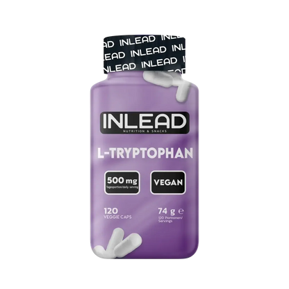 Trainings-Set: BioTech NitroX Therapy + INLEAD L-Tryptophan 500mg – INLEAD L-Tryptophan 500mg 120 Kapseln