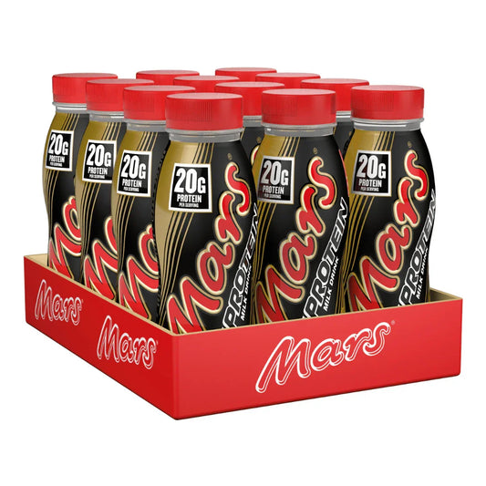 Drinks-Kiste: Body Attack + Best Body + Applied + 9 weitere – Mars High Protein Milk Drink (12x250ml)