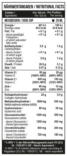 Apfel Sorten-Großset: MST Amino Pump + MST Collagen + 2 weitere – MST - Collagen for Joints Fortigel® 1000ml Pineapple