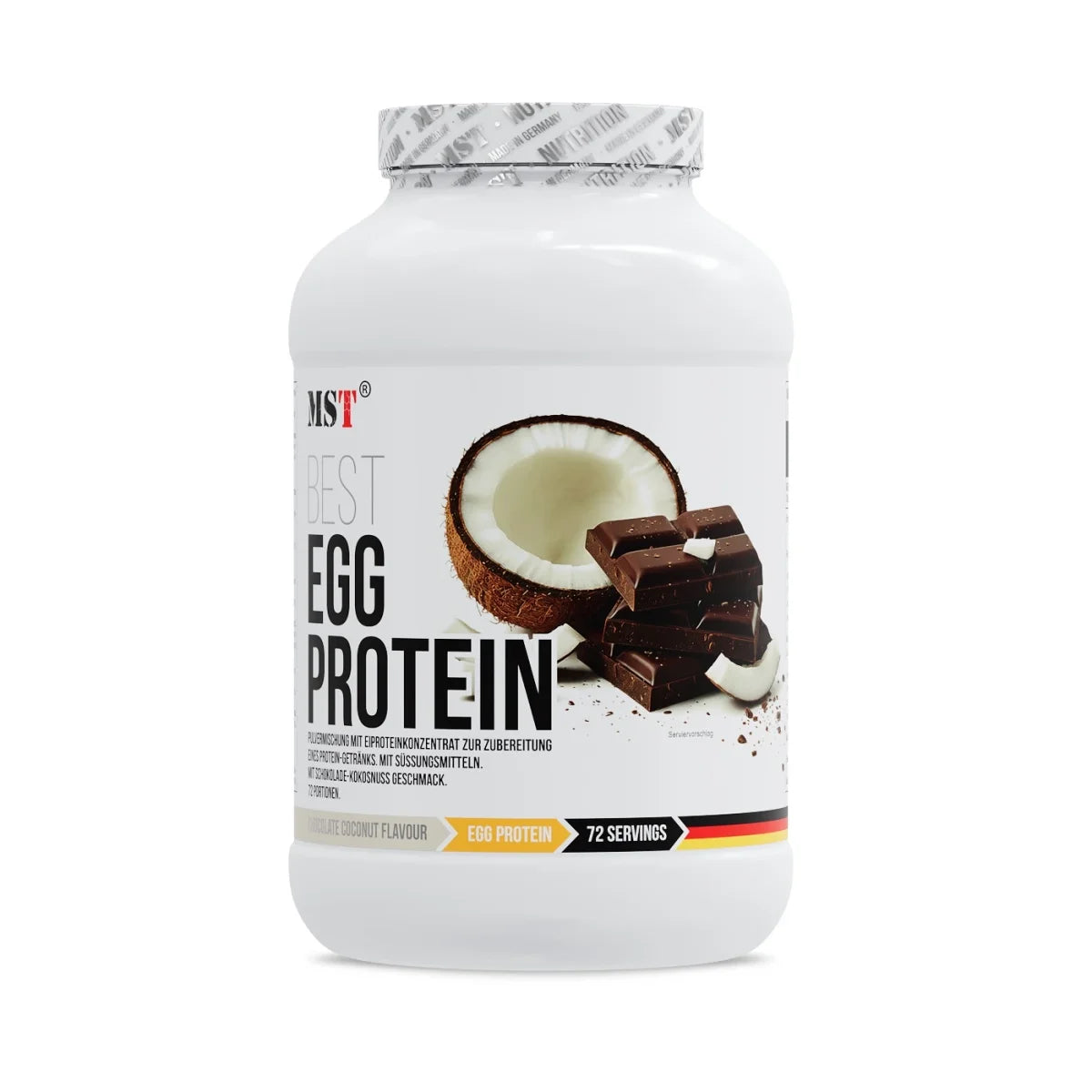 MST Marken-Großset: Testo Booster + Fish Collagen + 3 weitere – MST - EGG Protein 1800g (Banana)