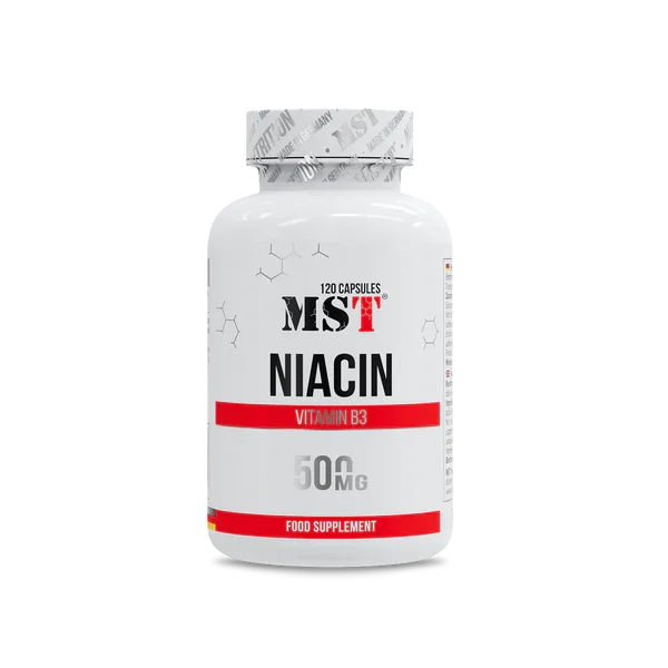 Vitamin-Set: MST Niacin + MST Tryptopha + ESN Vitamin + 1 weitere – MST - Niacin 120 Kapseln