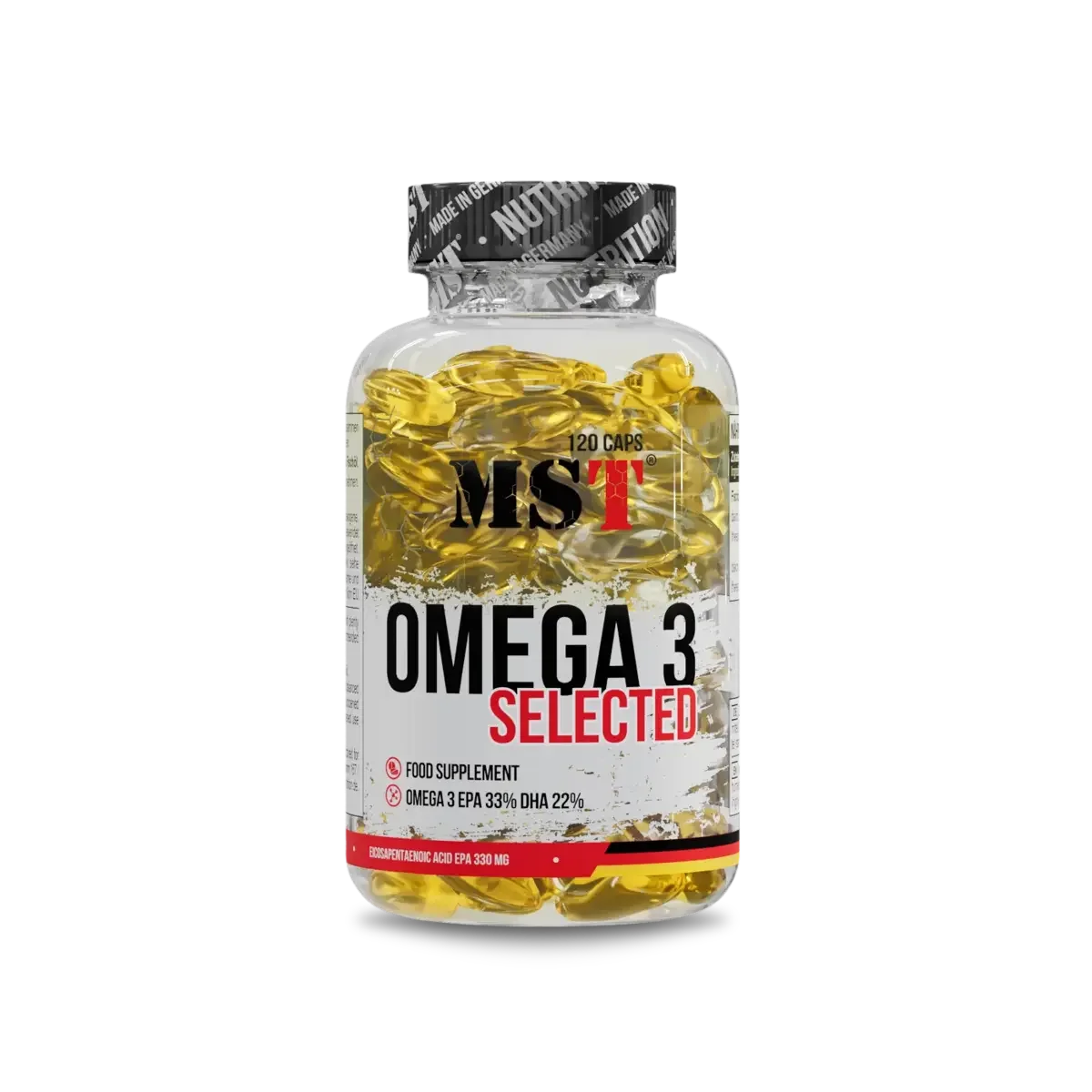 Omega-3-Halbjahresvorrat: MST Omega 3 Selected – 180 Tage, 210 Kapseln – MST - Omega 3 Selected 120 Kapseln