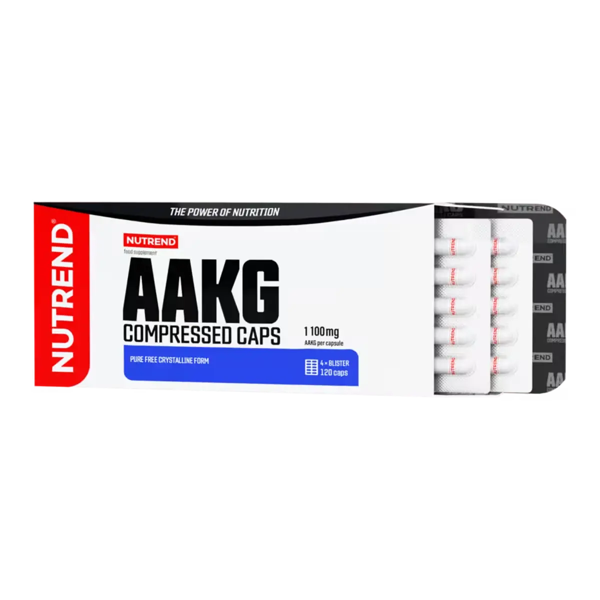 Ausdauer-Set: MST Magnesium + Olimp Vita-Min + Nutrend AAKG – Nutrend AAKG Compressed Kapseln - 120 Kapseln