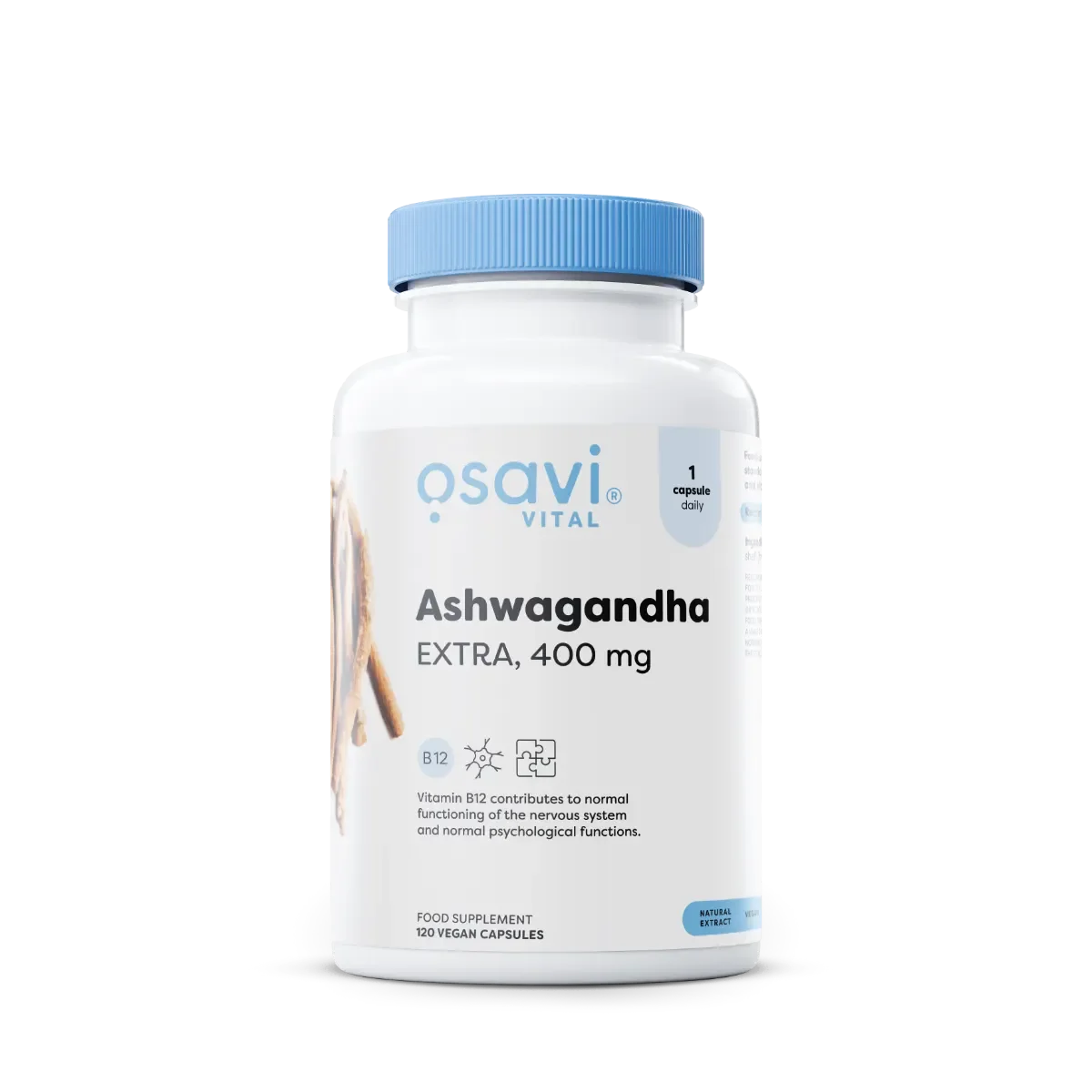 Schlaf & Erholung: BioTech Micella + MST Magnesium + Osavi Ashwagand – Osavi Ashwagandha Extra, 400mg - 120 Kapseln