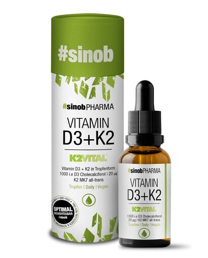 Grundversorgung: Olimp Vita-Min + Big Zone Omega + Sinob Vitamin – Sinob Vitamin D3 + K2 Tropfen 10ml