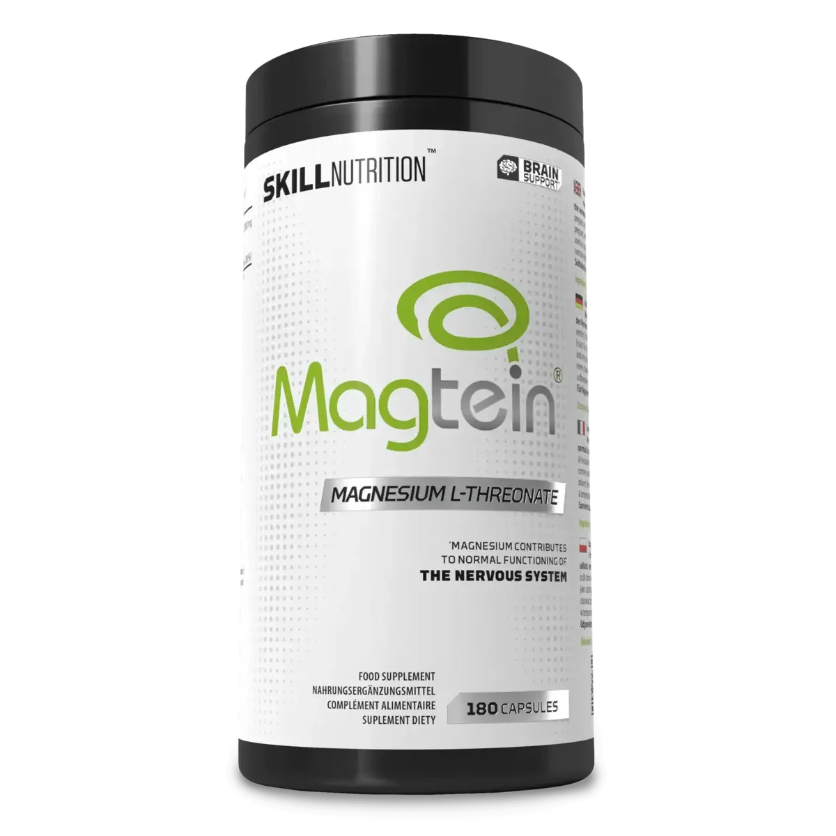 Hydrations-Set: ESN HydroCharge + Skill Nutrition Magnesium – Skill Nutrition Magnesium L-Threonate Magtein 90 Kapseln