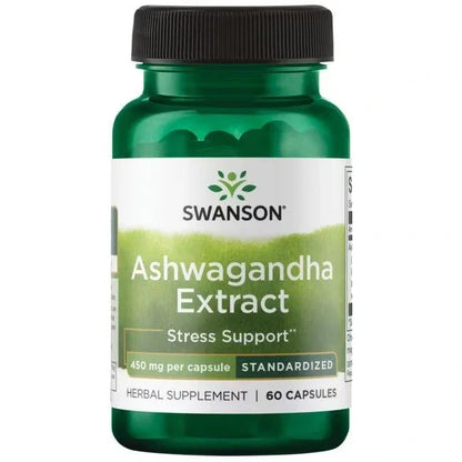 Schlaf & Erholung: BioTech Micella + MST Magnesium + Swanson Ashwaga – Swanson Ashwagandha Extract 450mg 60 Kapseln
