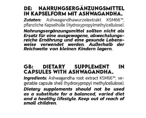 Schlaf & Erholung: BioTech Micella + ESN Magnesium + INLEAD Ashwagan – INLEAD Ashwagandha KSM-66 120 Kapseln
