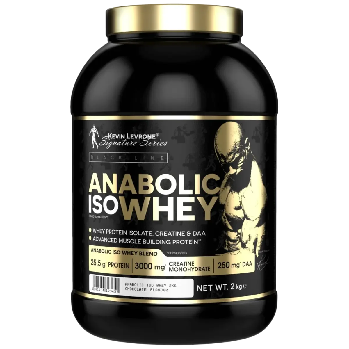 Whey-Probierset: BioTech Iso + Applied Nutriti + Kevin Levrone – Kevin Levrone Anabolic Iso Whey 2000g (Strawberry)