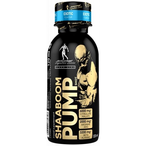 Koffein & B-Vitamine: Kevin Levrone Shaaboom + ProFuel Vitamin B12 – Kevin Levrone Shaaboom Pump Shot 24x120ml (Exotic)