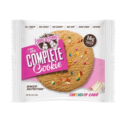 Riegel-Probierset: MaxiNutrition + M&M Protein Bar + 4 weitere – Lenny & Larry Complete Cookie - (12x 112g) (Birthday Cake)