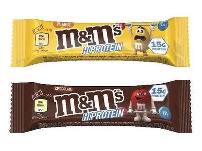 Home-Gym-Starter: ESN Designer + Psycho Pharma + 5× M&M Protein Bar – M&M Protein Bar 12x51g (Peanut)