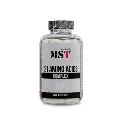 MST Marken-Großset: Citrulline Pump + Best Mass Gainer + 3 weitere – MST - 21 Amino Acids 120 Kapseln