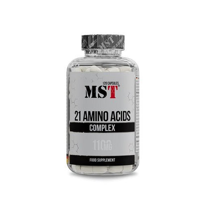 MST Marken-Großset: Citrulline Pump + Best Mass Gainer + 3 weitere – MST - 21 Amino Acids 120 Kapseln