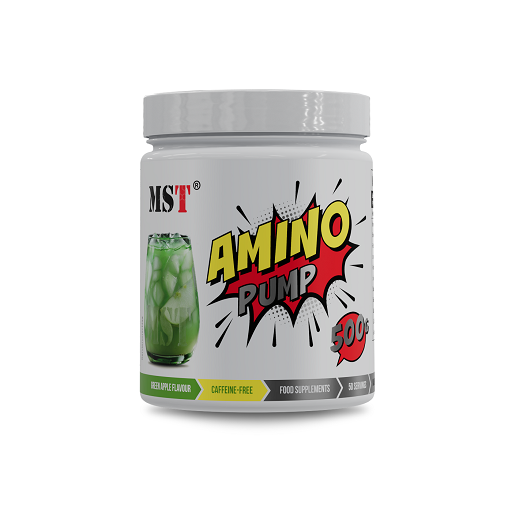 Apfel Sorten-Großset: MST Amino Pump + MST Collagen + 2 weitere – MST - Amino Pump (flavoured) 500g (Green Apple)