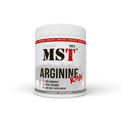 MST Marken-Großset: Arginine RAW + Zinc Chelate + 3 weitere – MST - Arginine RAW 500g