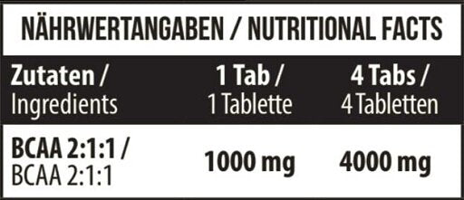 Kraft-Stack: BioTech Creatine + Kevin Levrone + MST BCAA 1000 (90 – MST - BCAA 1000 (90 Tabl.)