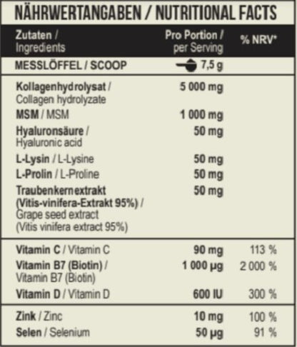 Regenerations-Set: ESN Designer + ESN Magnesium + MST Beauty – MST - Beauty Collagen Verisol + OptiMSM 225g (Pineapple)